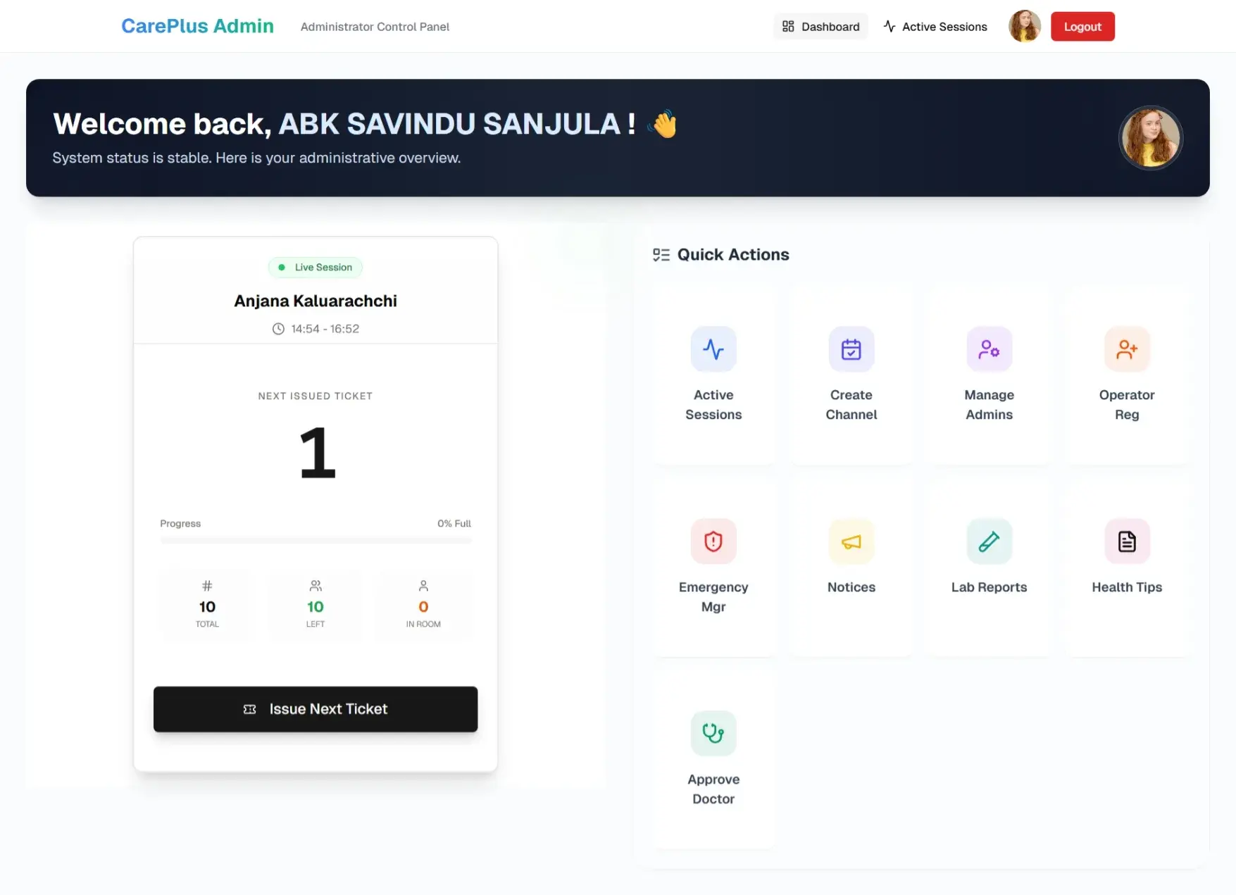 CarePlus – Centralized E-Healthcare Management System visualization 4