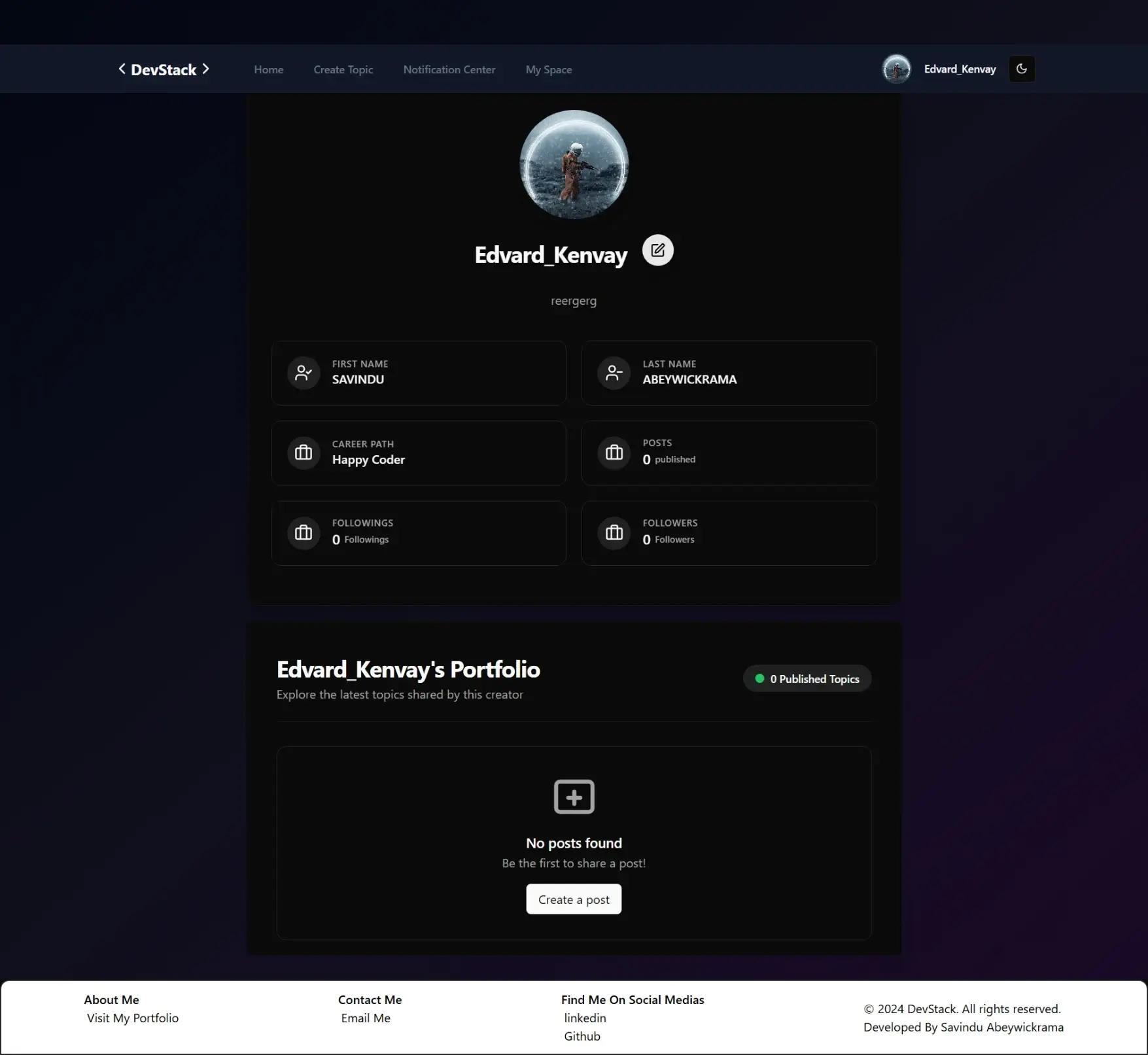 DevStack – Developer Forum & Knowledge Sharing Platform visualization 2
